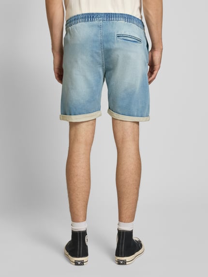 JACK & JONES Shorts mit elastischem Bund Modell 'RICK' Hellblau 5