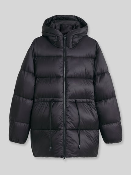 HUGO Steppjacke mit Taillenzug Modell 'Falentina-3' Black 2