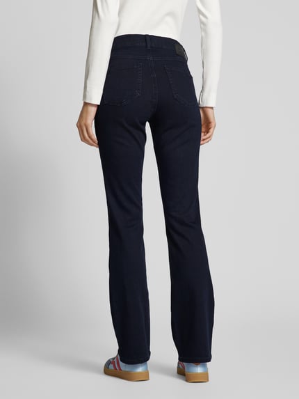ANGELS Bootcut jeans in 5-pocketmodel, model 'LENI' Donkerblauw - 5