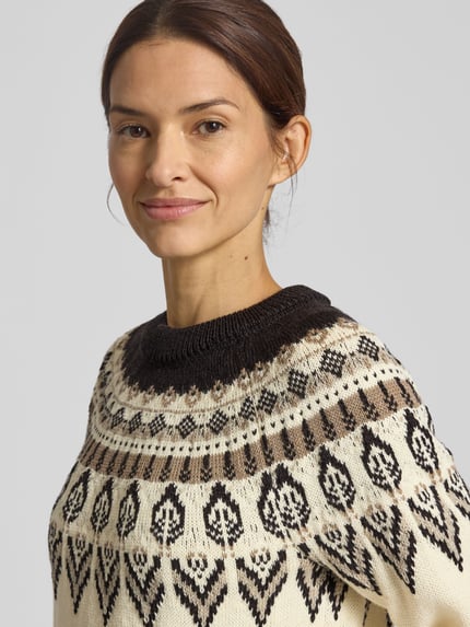 Dale of Norway Norwegerpullover aus Wolle Modell 'SULA' Offwhite 3