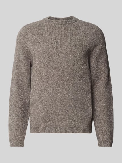 Regular fit pullover met wol Shop The Look MANNEQUINE