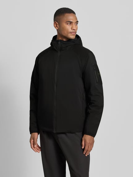 BOSS Green Regular Fit Funktionsjacke Modell 'LITE-X' Black 4