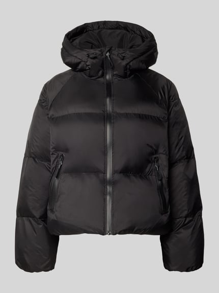 WITHBLACK Kurtka pikowana z kapturem Czarny 2
