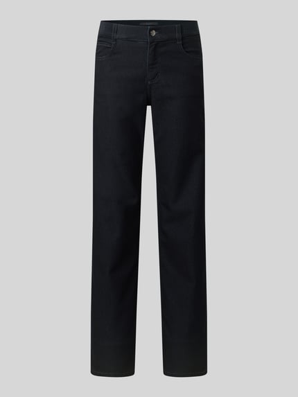 ANGELS Wide Leg Jeans aus Lyocell-Mix Modell 'Liz Sporty' Marine 2