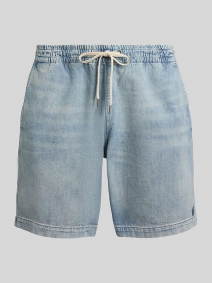 Polo Ralph Lauren Szorty jeansowe o kroju regular fit z tunelem Jasnoniebieski 2