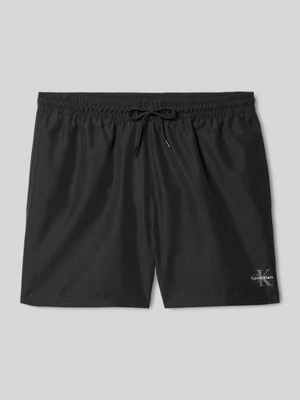 Calvin Klein Underwear Badeshorts mit Logo Detail Black 2