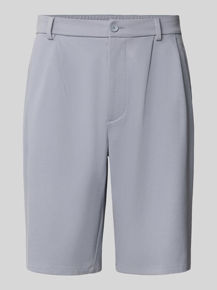 Relaxed Fit Bermuda aus Viskose-Mix Modell 'SH_UNION PLEAT' Shop The Look MANNEQUINE