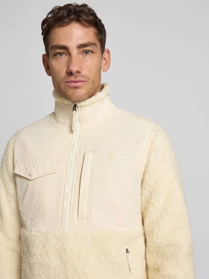Polo Ralph Lauren Sweatshirt mit Teddyfell Offwhite 3