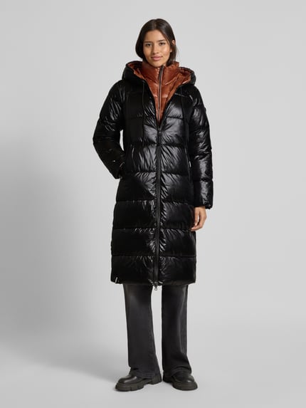 khujo Steppmantel mit Kapuze Modell 'NASHI' Black 4