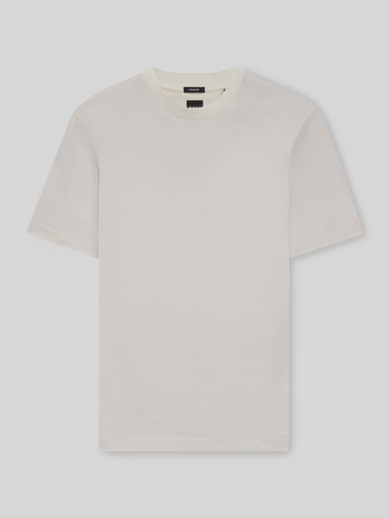 BOSS Regular Fit T-Shirt aus reiner Baumwolle Modell 'THOMPSON 432' Offwhite 2