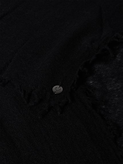 FRAAS Schal aus Schurwolle mit Label-Detail Black 2
