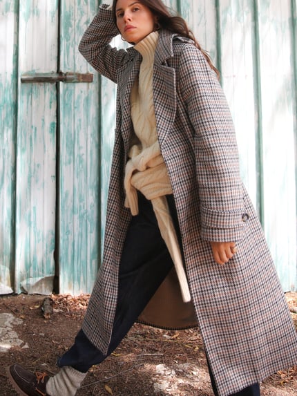Style Icon Collection Oversized Trenchcoat aus Woll-Mix - curated by Maja Weyhe Camel 6