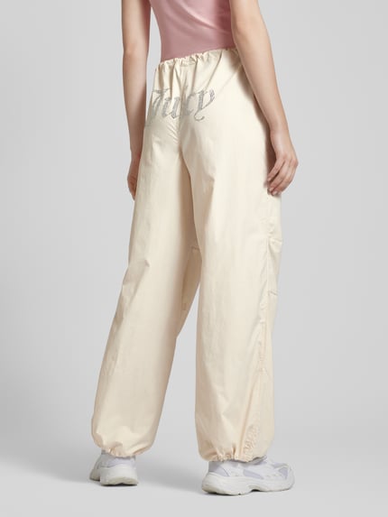 Juicy Couture Hose mit elastischem Bund Modell 'AYLA' Beige 5
