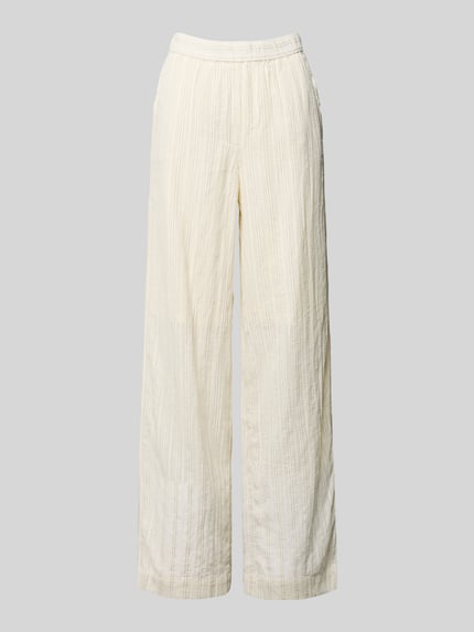 Hose mit elastischem Bund und Eingrifftaschen Shop The Look MANNEQUINE