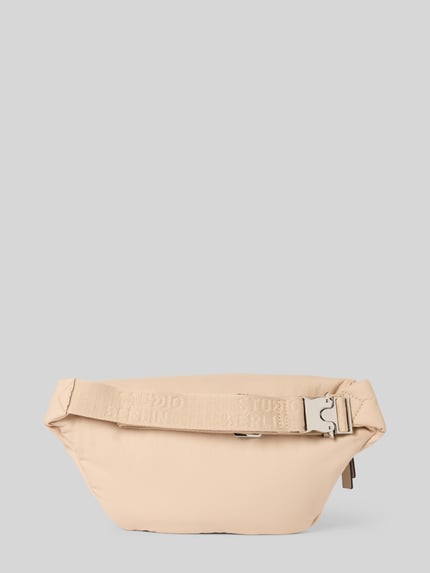 STUDIO BERLIN Bauchtasche mit Label-Badge Modell 'SPANDAU' Beige 4