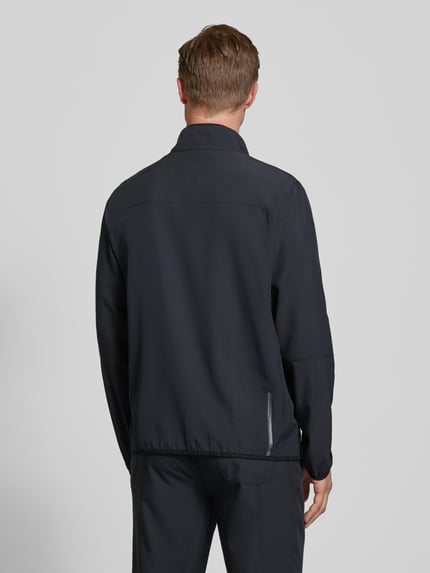 JOY Sweatjacke mit Reißverschluss Modell 'MASSIMO' Black 5