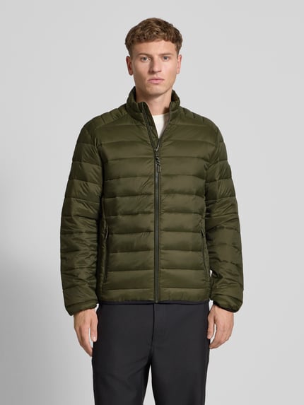 JACK & JONES Gewatteerd jack met ritssluiting, model 'BRADLEY' Olijfgroen - 4