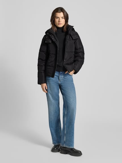 VILA Steppjacke mit Kapuze Modell 'ILJA' Black 1