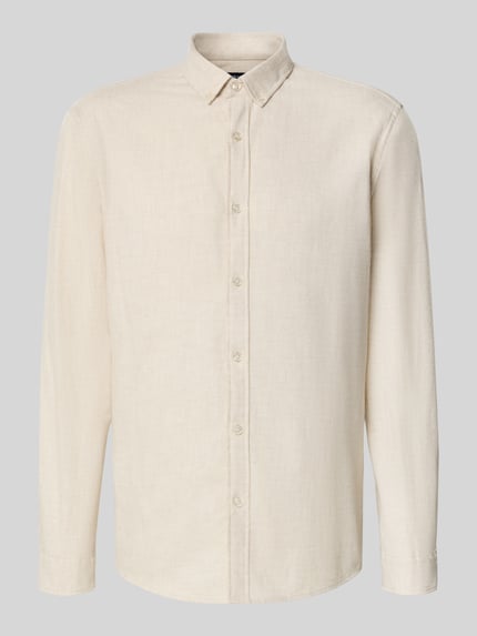 MCNEAL Regular Fit Freizeithemd mit Button-Down-Kragen Sand 2