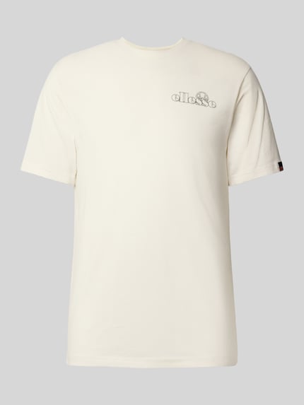 JACK & JONES T-shirt z nadrukiem z napisem model ‘HYDRA PHOTO’ Złamany biały 2
