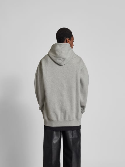 VTMNTS oversized hoodie in gemêleerde look Lichtgrijs gemêleerd - 5