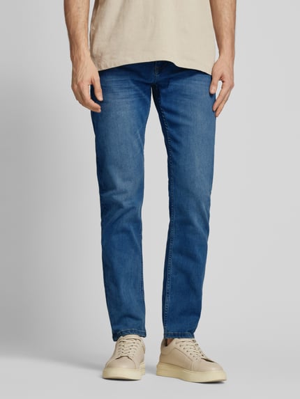 Tom Tailor Denim Slim fit jeans met katoen Jeansblauw - 4