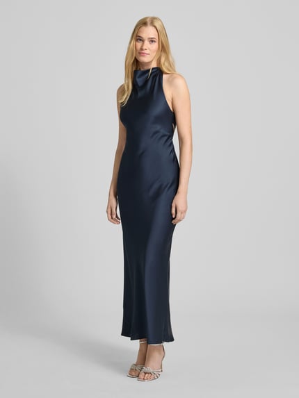 Forever New Avondjurk met halter, model 'Audrey' Blauw - 1