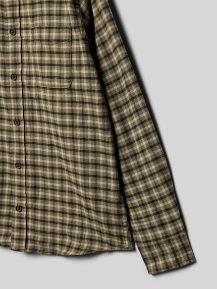 JACK & JONES Regular Fit Hemd mit Umlegekragen Modell 'James' Oliv 2