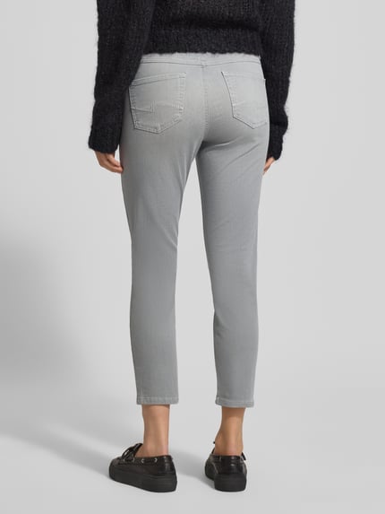 ANGELS Jeans mit Eingrifftaschen Modell 'Ornella' Hellgrau 5