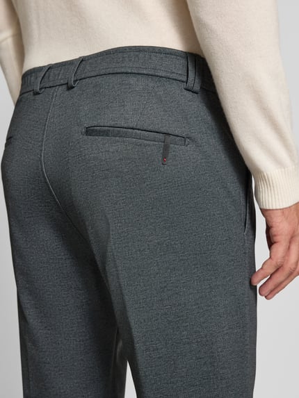 CINQUE Slim fit pak met viscose model 'Ciponza' Rietgroen - 7