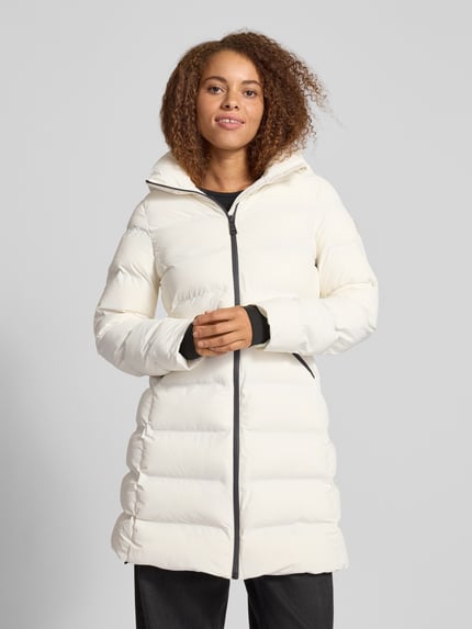 Superdry Regular Fit Mantel in Stepp-Optik Modell 'City' Offwhite 4