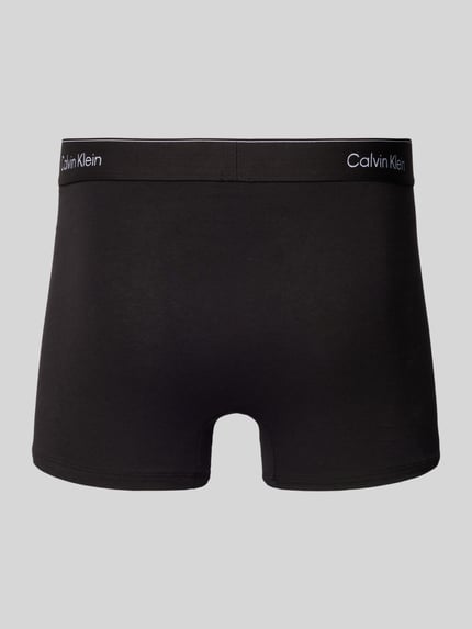 Calvin Klein Underwear Broek met elastische band met logo in een set van 3 stuks Black - 3