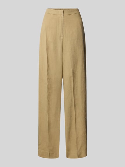 Tommy Hilfiger Tailored Fit Leinenhose aus Leinen-Lyocell-Mix Beige 2