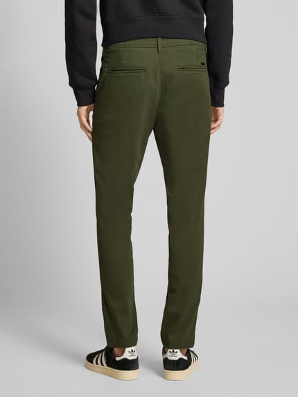 JACK & JONES Regular fit chino met stretch, model 'MARCO' Donkergroen - 5
