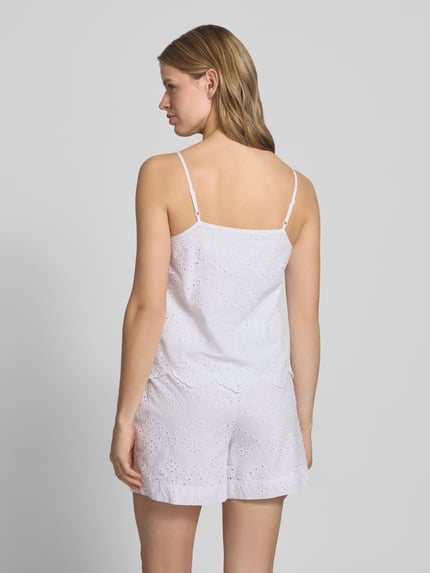 PIECES regular fit blousetop van puur katoen model 'VILDE' Wit - 5