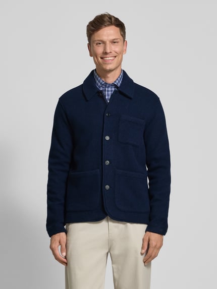 Polo Ralph Lauren Strickjacke aus Woll-Mix Marine 4