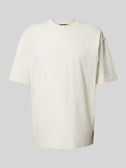 PEGADOR Oversized T-Shirt aus reiner Baumwolle Offwhite 2