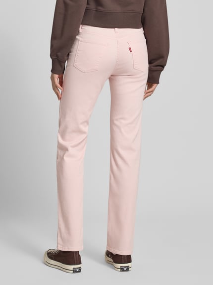 Levi's® 300 Straight Fit Jeans aus Baumwoll-Mix Modell '314' Rosa 5