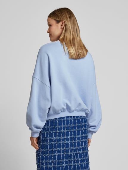 INFLUENCER'S CHOICE BY P&C* Krótka bluza z obniżonymi ramionami Jasnoniebieski 5