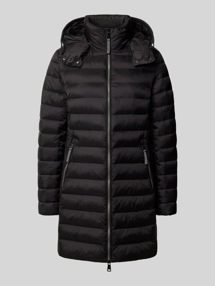 FUCHS SCHMITT Slim Fit Steppmantel mit Zweiwege-Reißverschluss Black 1