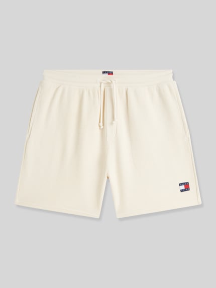 Tommy Jeans Regular Fit Bermuda aus reiner Baumwolle mit feiner Struktur Sand 2