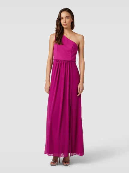 Adrianna Papell Abendkleid mit One-Shoulder-Träger Pink 4