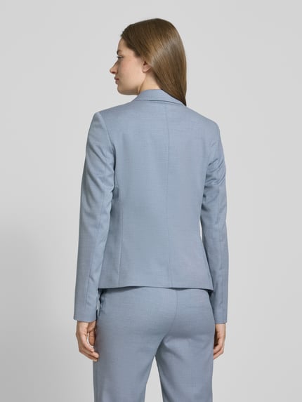Christian Berg Woman Selection Blazer met strookzakken Lichtblauw - 5