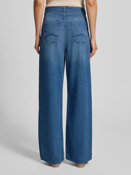 Mustang Jeansy z 5 kieszeniami o kroju loose fit model „Luise” Ciemnoniebieski 5