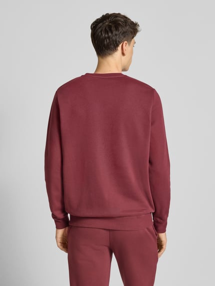 PUMA Performance Sweatshirt mit Label-Stitching Bordeaux 5