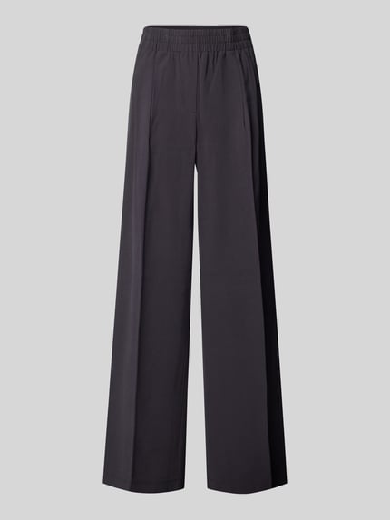 VERO MODA Weite Hose aus Viskose-Mix Modell 'CARMEN' Dunkelblau 2