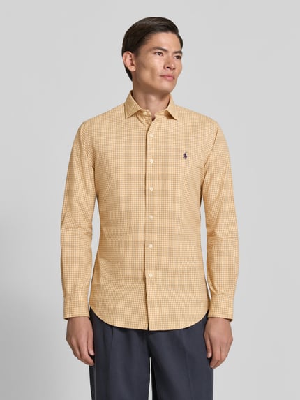 Polo Ralph Lauren Custom Fit Freizeithemd aus reiner Baumwolle Camel 4