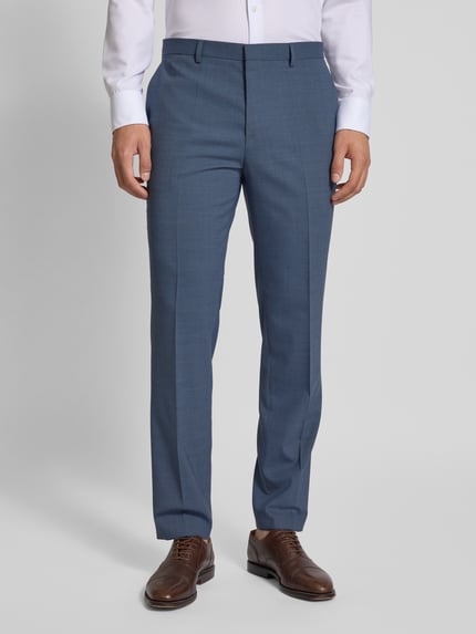 HUGO Garnitur o kroju extra slim fit z dodatkiem żywej wełny model ‘ARTI’ Szaroniebieski 6