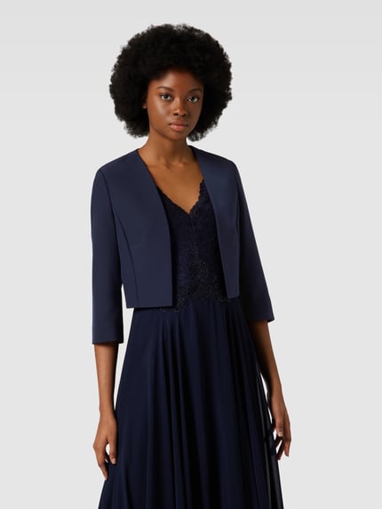 Vera Mont Bolero mit 3/4-Arm Dunkelblau 4