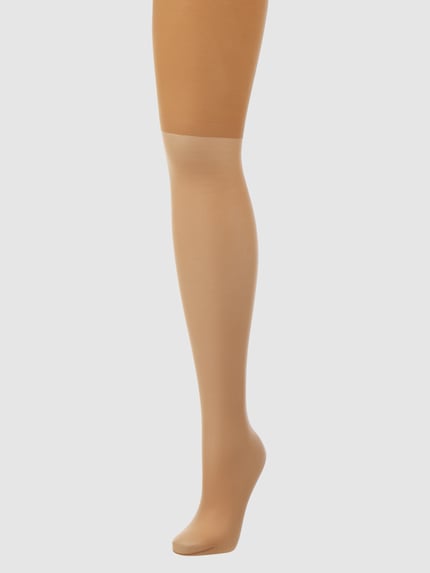 FALKE Rajstopy z efektem modelowania – 20 DEN Piaskowy 1